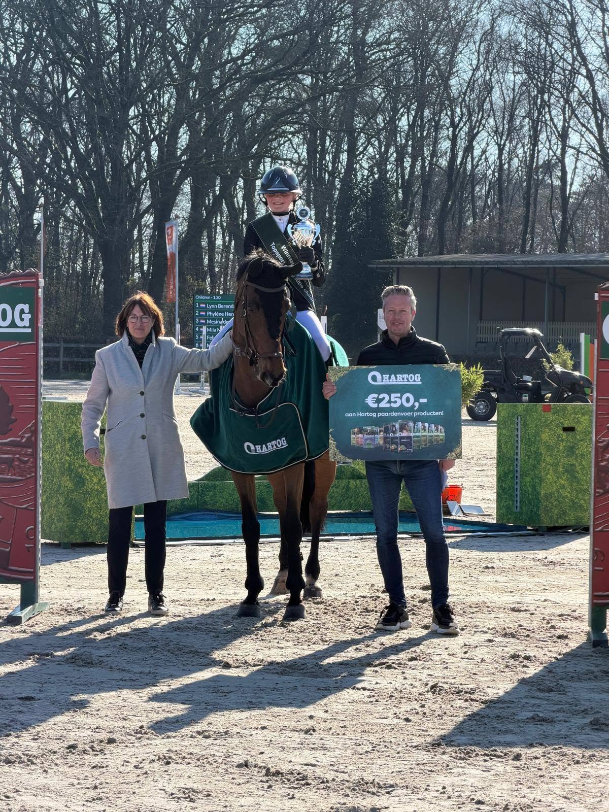 Lynn Berendsen met Hardousch